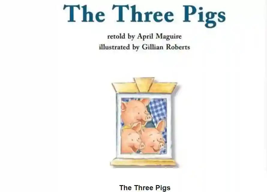 英语有声绘本阅读:《The Three Pigs》三只小猪智斗大灰狼