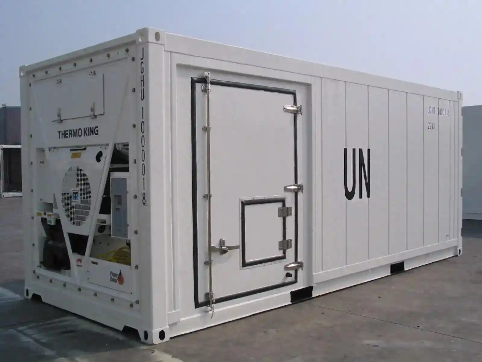 冷冻集装箱： Refrigerated Container